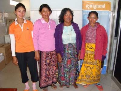 one of the loans we made today: the Lim Vuthea Women's group in Cambodia