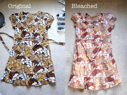 Safari Dress: Bleached!