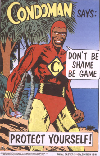 Don't Be Shame Be Game - Condoman