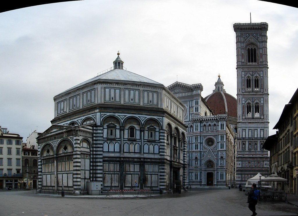 Baptistery, Duomo, and Giotto's Tower