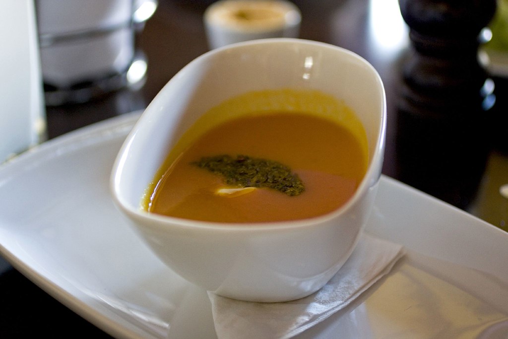 Sweet Carrot Soup - another angle