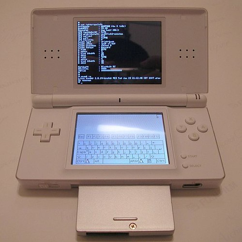 Nintendo DS con DSLinux