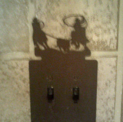 Rodeo Light Switch Plate