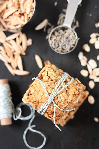 Breakfast Thoughts: Lavender Oatmeal Squares