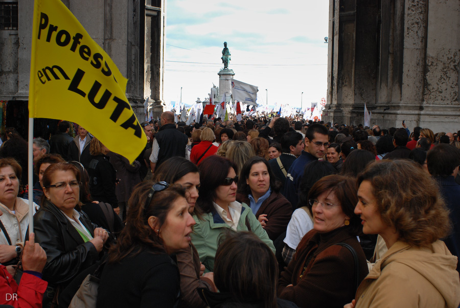 Manifestação de Professores 8 Nov 2008