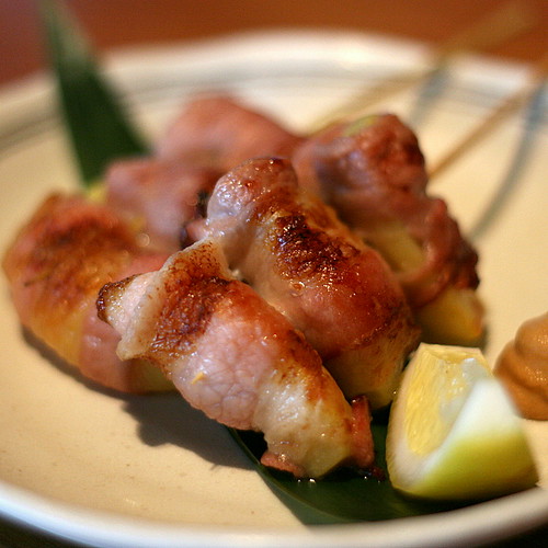 Jagaimo Bacon Maki - Bacon-wrapped Potato Roll