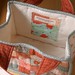 TeaTime quilted bag - lining & pocket par PatchworkPottery