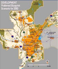 Sacramento's Blueprint for growth (courtesy of SACOG)
