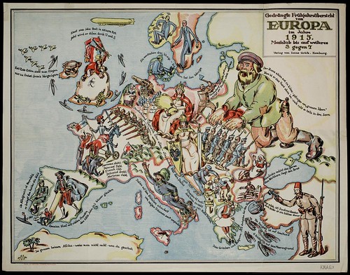 Europa im Jahre 1915