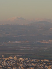 Mount Hermon from Haifa - Israel