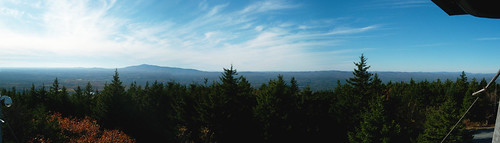 west panorama from pack monadnock