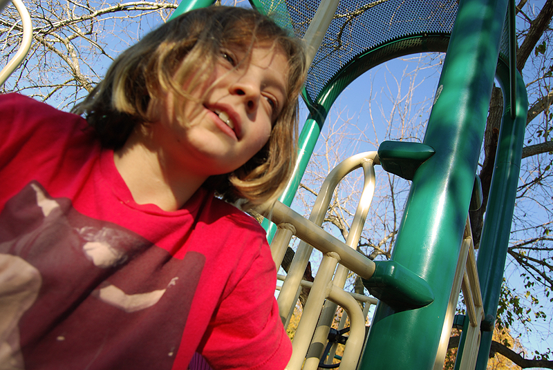 Grace at the Playground