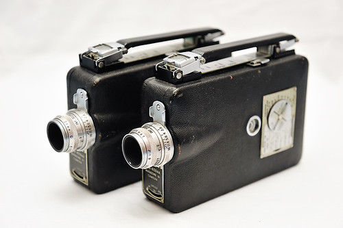 你拍攝的 Cine-Kodak Magazine 16mm Movie Camera。