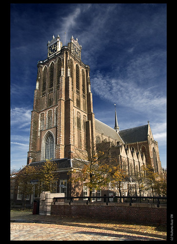'Grote Kerk' at Dordrecht by B'Rob.