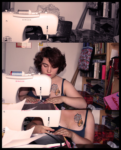 Fedu, sewing machine and I