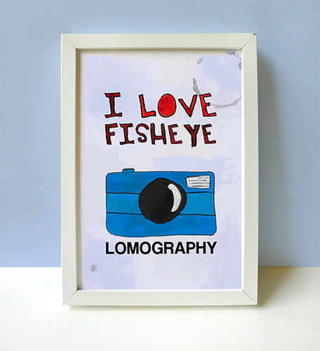 I LOVE FISHEYE LOMOGRAPHY - frame