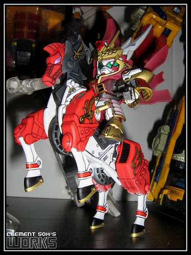 SD Gundam Cao Cao w/ Red Hare