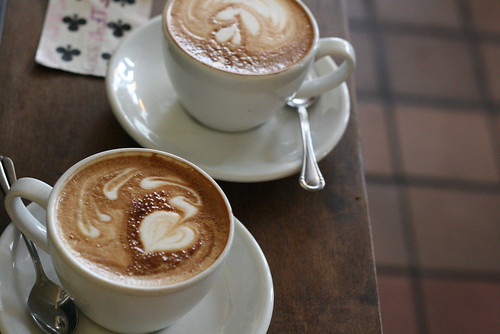 sigh sigh my first latte art