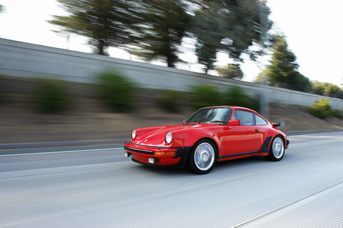 Modified Porsche 930 Turbo in California