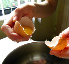 Separating egg yolks and whites