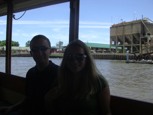 On the boat in Tigre