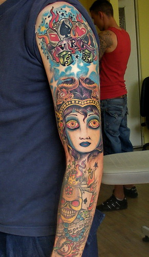 full arm new school tattoos costi Tags color tattoo romania osti tatuaje 