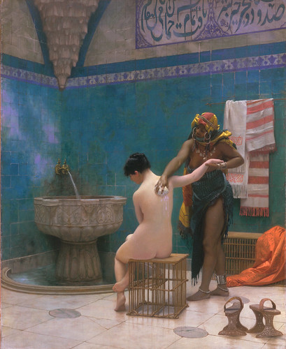 The Bath by Jean Léone Gérôme