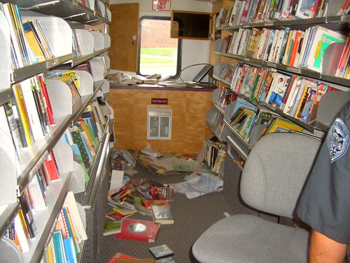 Destruction of the Bookmobile