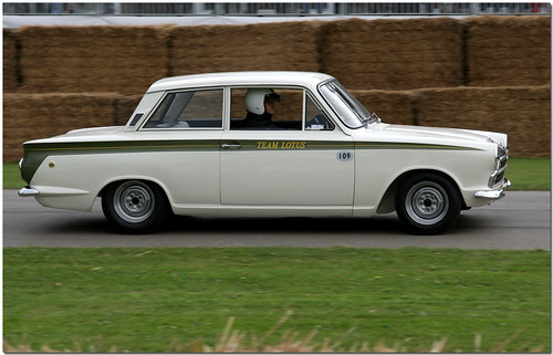 Ford Lotus Cortina BTCC Goodwood Festival of Speed 2008 (by antsphoto)