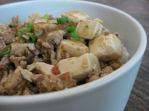 Mapo Tofu over Rice