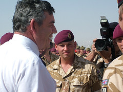 Gordon Brown in Afghanistan
