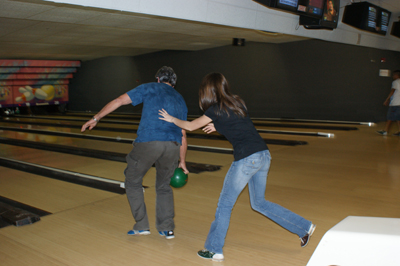 Heather_Freddie bowling