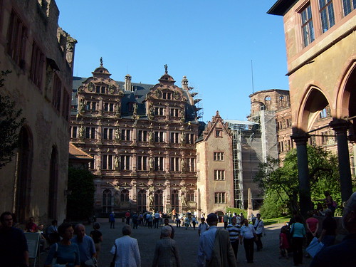 Schloss Heidelberg courtyard
