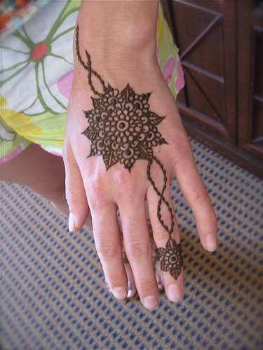 henna hand for amanda 39s wedding