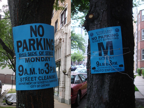 New No Parking Signs