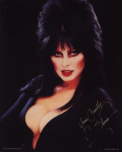 Elvira 8 x 10 color photo