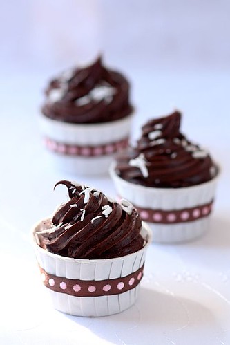 Bittersweet Chocolate - Cardamom Cupcakes