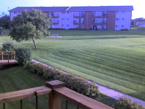 View from apartment balcony