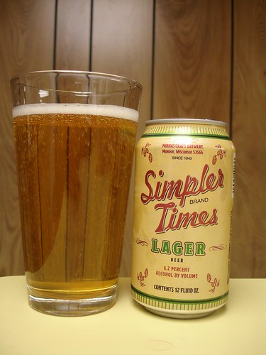 Simpler Times Lager by <span class=
