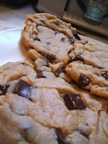 chocolate chunk cookies for mike!
