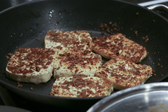 Pan-Fried Tofu with Italian Herbs