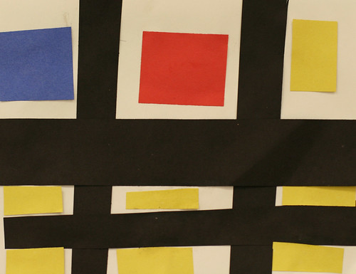 Jeffery's primary colored rectangles and squares