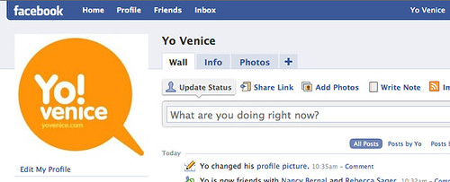 Yo Venice on Facebook