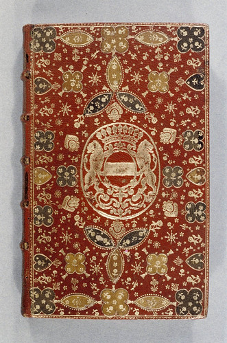 008-Almanaque real- Decoración policromada-Francia 1745