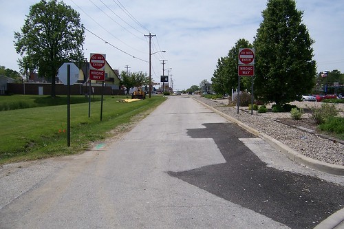 Original Michigan Road path