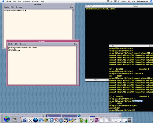Solaris CDE and OS X by you.