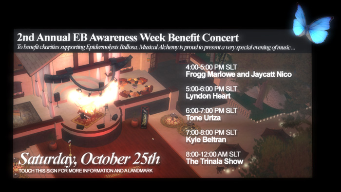 EB Awareness Week Benefit Concert