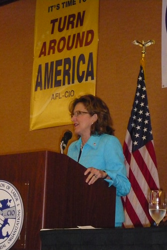 Picture of Kay Hagan at 2008 Convention