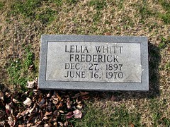 Lelia Whitt Frederick (1897-1970)