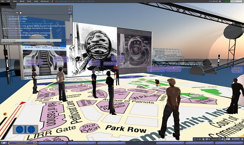 Building a histroric recreation of the 1939 Worlds Fair on ReactionGrid.